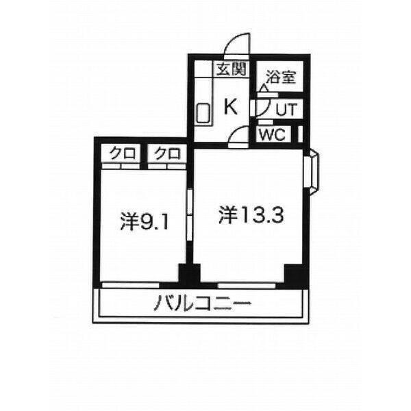 ヒルトップハウス（605） 間取り図画像