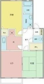 アメニティー花水木（102） 間取り図画像