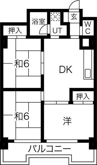 メゾンド徳川苑（202） 間取り図画像