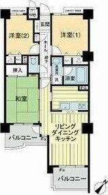ライオンズマンション庄内緑地（305） 間取り図画像
