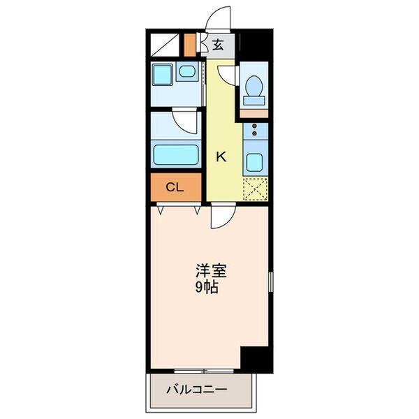 プランドール浅間町（1001） 間取り図画像