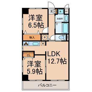 パテオはなの木（305） 間取り図画像