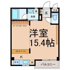 ブローバルコート名西（203） 間取り図画像