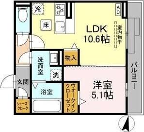 ルヴィータ森末（103） 間取り図画像
