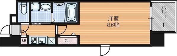 パルティール浅間町（501） 間取り図画像