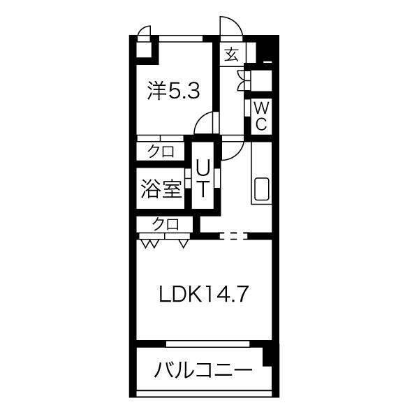 C.peace 1948（202） 間取り図画像