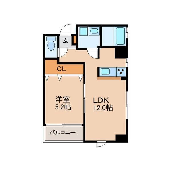 グランデ浄心（504） 間取り図画像