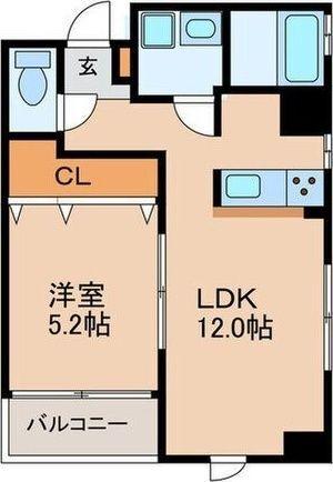グランデ浄心（601） 間取り図画像