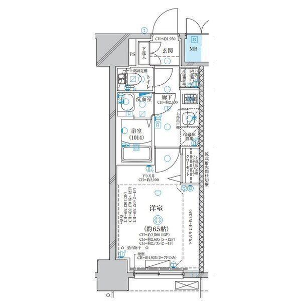 ディアレイシャス名古屋太閤通（202） 間取り図画像