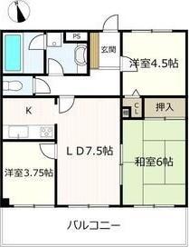 サンパーク幅下（902） 間取り図画像
