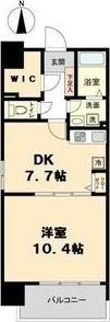 デュオフィール太閤通（407） 間取り図画像