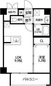 モデルノ（203） 間取り図画像