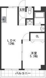 キャスモマンション（303） 間取り図画像