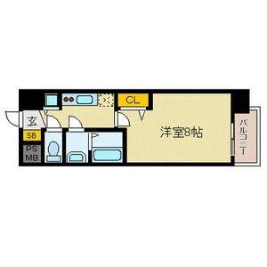 プレサンス名古屋STATIONフレア（406） 間取り図画像