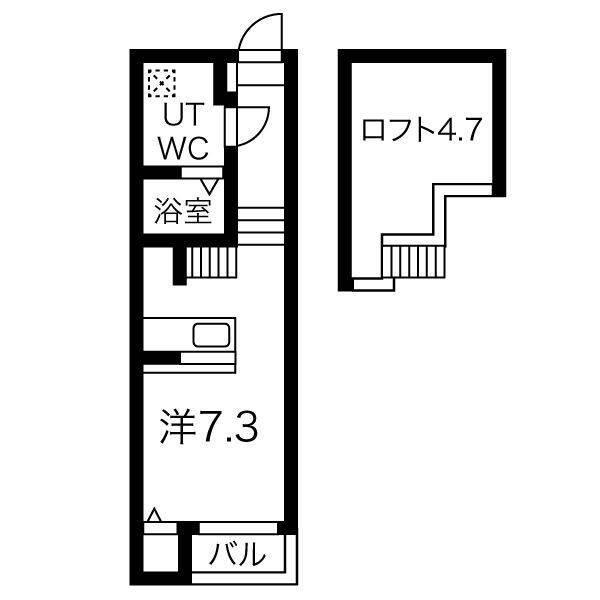 グローバルスタンス（101） 間取り図画像