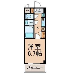 Stella（407） 間取り図画像