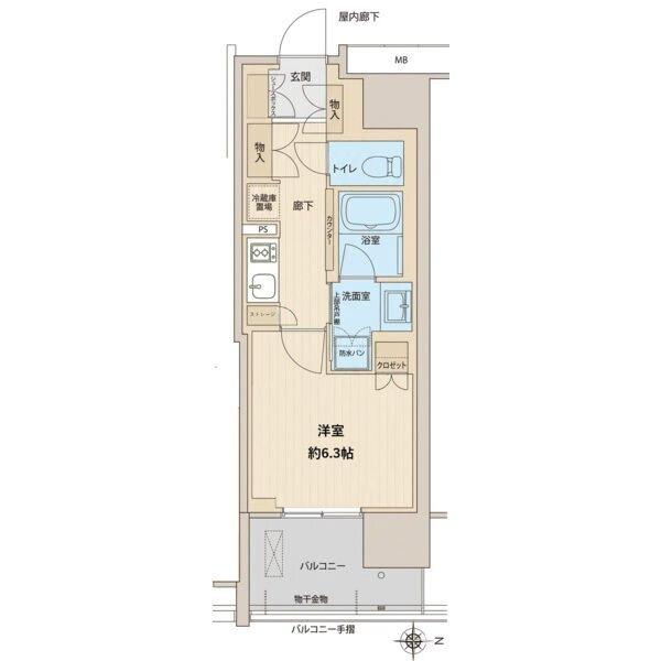 リニアゲートタワー名古屋（312） 間取り図画像