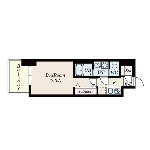 S-RESIDENCE名駅南（702） 間取り図画像