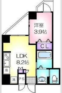 セントフィオーレ岩塚（204） 間取り図画像