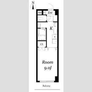 ラヴィアン名駅（805） 間取り図画像