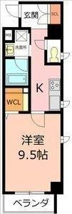 エルザビル名古屋駅前（1201） 間取り図画像