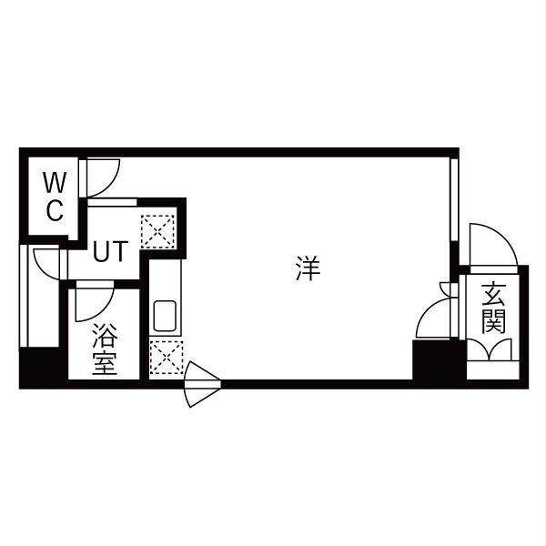 B-FLAT名駅（302） 間取り図画像