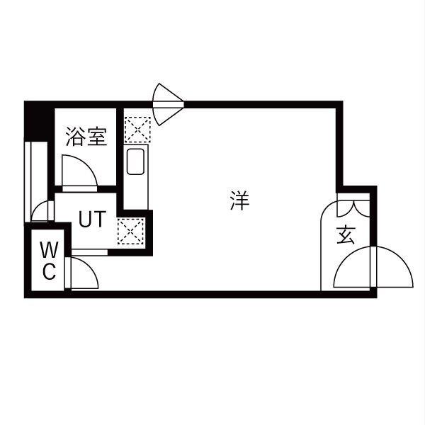 B-FLAT名駅（301） 間取り図画像