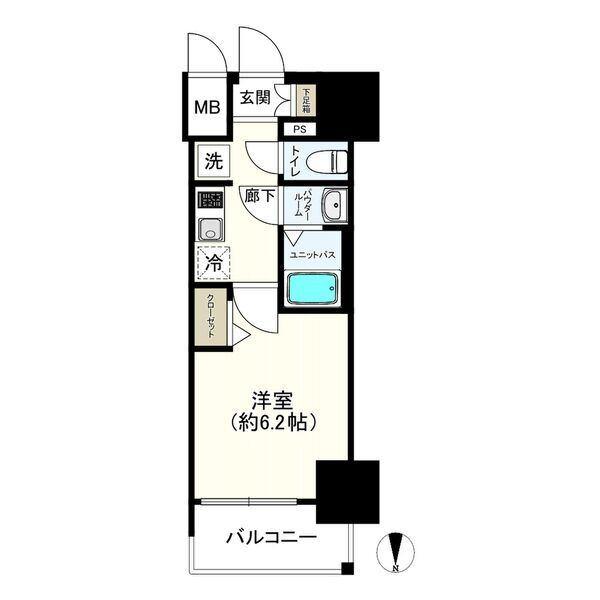 プレサンスNAGOYAシティオ（303） 間取り図画像