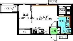 quatre　saisons（202） 間取り図画像
