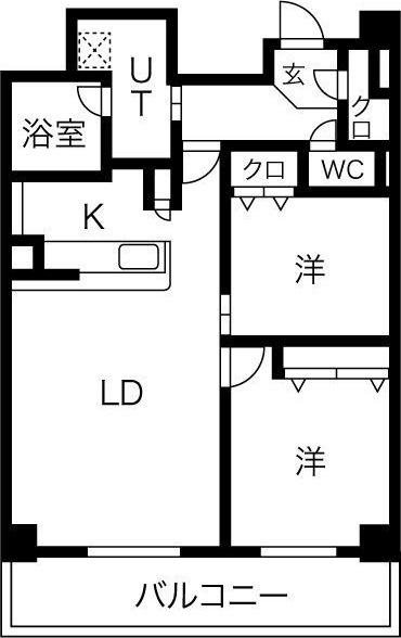 アーバンパーク日吉（1306） 間取り図画像