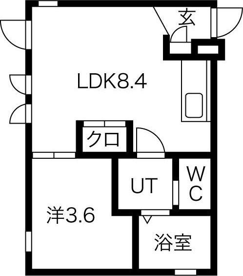 Ceres岩塚駅前A棟（303） 間取り図画像