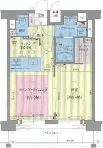 プレサンス名古屋STATIONビジュ（1504） 間取り図画像