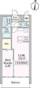 Sky Grace名古屋駅（802） 間取り図画像