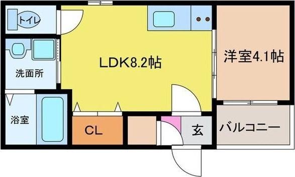 ココパイン（303） 間取り図画像