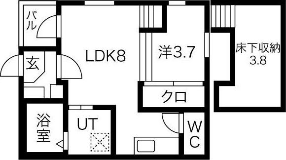 Next Stage II（102） 間取り図画像