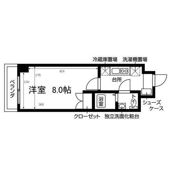 ラウレール名駅南（605） 間取り図画像