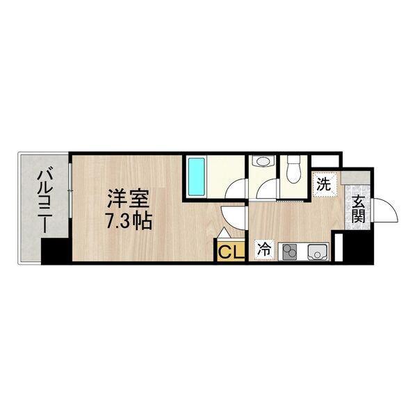 CITY SPIRE 名古屋本陣（303） 間取り図画像