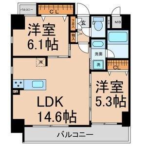 Residence Nagoya（602） 間取り図画像