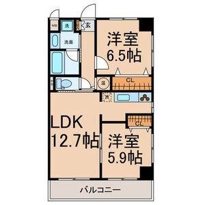 パテオはなの木（203） 間取り図画像