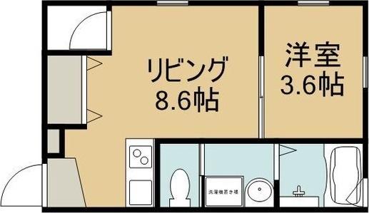 Studio　N（203） 間取り図画像