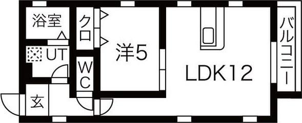 chulo（201） 間取り図画像