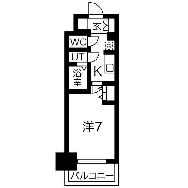 メイクスWアート丸の内（1004） 間取り図画像