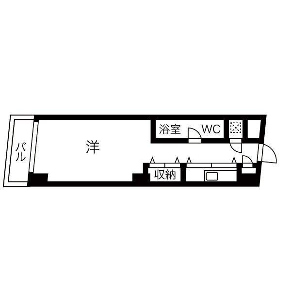 NBM則武（206） 間取り図画像