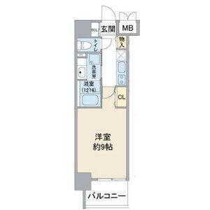 スリーアイランドタワー名駅北（303） 間取り図画像