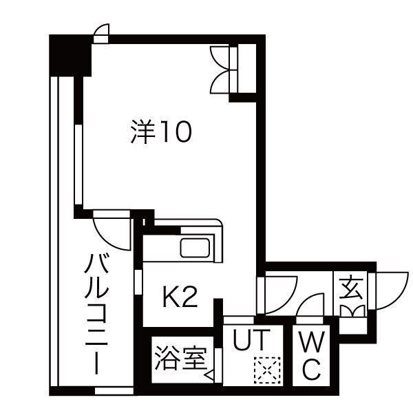 ランドハウス浄心（301） 間取り図画像