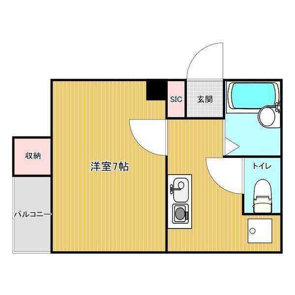 パレ千郷（402） 間取り図画像