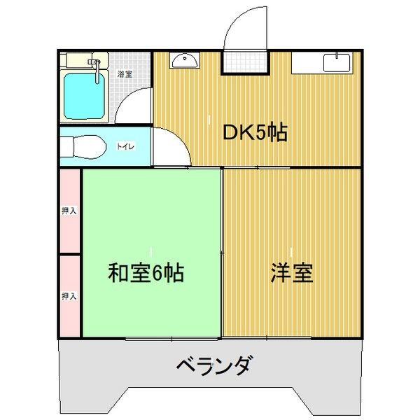 名古屋市北区長喜町マンション 間取り図画像