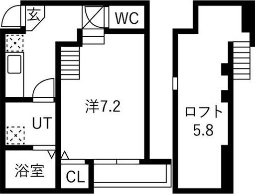 シティハウス本陣（106） 間取り図画像