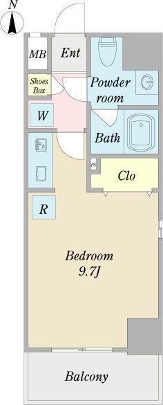 澄和レジデンス名古屋（407） 間取り図画像