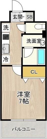 CITY SPIRE 名駅前（702） 間取り図画像